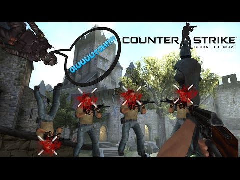Counter Strike GO Competitive match #4  -  Gary with the CLUTCH!! ( Cobblestone Gameplay )