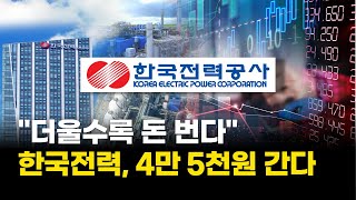 "더울수록 돈 번다"…한국전력, 주가 4만 5천원 간다
