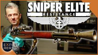 Firearms Expert Reacts to Sniper Elite: Resistance Guns | EXP