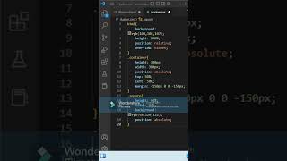 Html and css animation video😍 ||Css Power #shorts #viral #programming #trending #css #animation