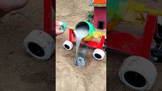 Mini DIY Tractor Fixing Road | Tractor Wala Video | #shorts#youtubeshorts