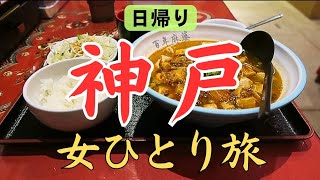 【女ひとり旅】兵庫旅行/神戸へ　観光少し、グルメを欲張る女一人旅・日帰り