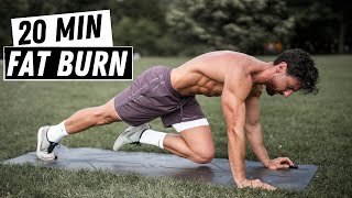 20 Min FAT BURN Workout | Rowan Row