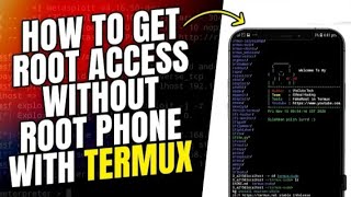How to get root access in termux - Without phone root