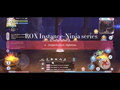 New way for instance 新的刷副本方式   #新世代的誕生 # 仙境傳說rox #rox  #roxnextgeneration   #ninja