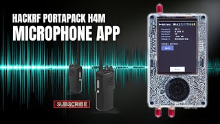PortaPack H4M How to Use the Microphone App