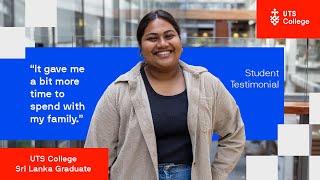UTS College: Sri Lanka Graduate | Testimonial | Movindee