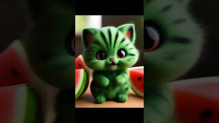 ❤️😻🐾cute kitten 🍉#kittenmusic #musiccat #cat #aiart #argenby #storycats #funny #anime #remix #phonk