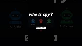 see full video on my channel #shorts #amongbots #RobotSpy #AIvsAI #SpyAmongUs #BotSus #RobotMystery