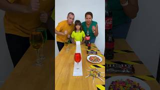 Pull your glass Toilet paper CHALLENGE is too exciting #shorts GamGam Family
