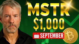 🚨MSTR PRICE PREDICTION — $1,000 BY SEPTEMBER IS ON TRACK🎯