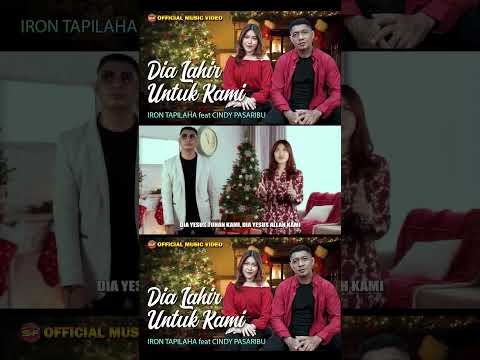 Dia Bangkit Untuk Kami - Iron feat Cindy Pasaribu #christmas  #natal #shorts  #musiknatal