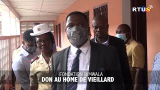 La fondation Bimwala fait un don Remarquable au Home de vieillard (salutiste).