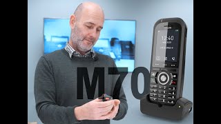 Unboxing of the robust Snom M70 DECT Handset | Snom-TV