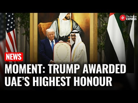 WATCH: Trump receives UAE’s top civilian honour from Sheikh Mohammed in Abu Dhabi