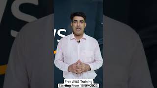 Free #AWS Training Starting From 15/09/2023 | Nehra Classes #shorts