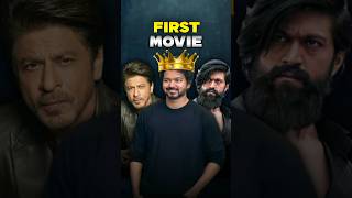 First Movie of Big Indian Actors 🤭