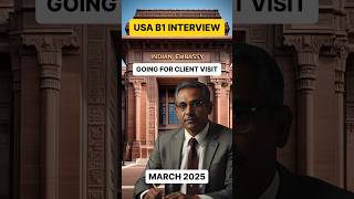 Interview experience B1 - Visa#interviewexperience #interview #b1visa #workinusa#visa