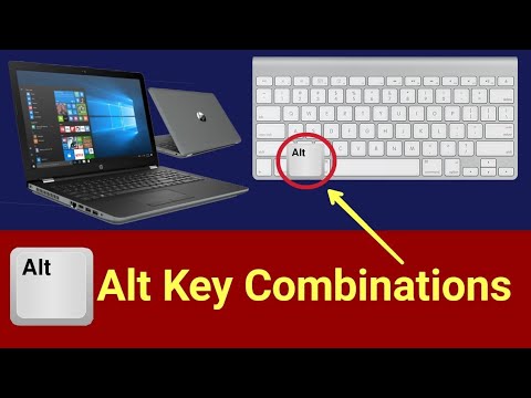 ALT key combinations