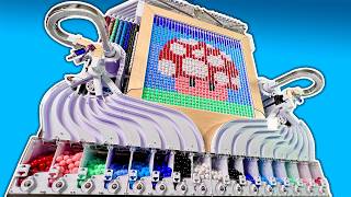 This Marble Machine makes Pixel Art