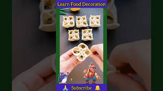 How to decorate | How to design | How to make | Learn food decoration | #shorts #howto #trending