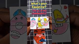 Diy cute emojis 🍌🥯🍌 #cutecraft #DIYemoji #emojipaper #paperart #thingstodo #artforkids #shorts
