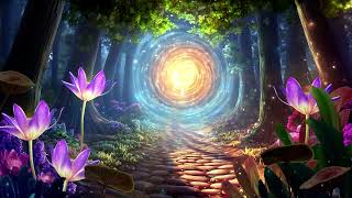 Magical Night 💜 Soft Calming Sleep Music ★ Fall Asleep Fast & Easy