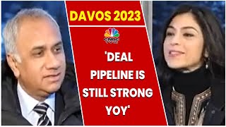 Salil Parekh Discusses Infosys' Deal, Acquisition Pipeline Picture | Davos 2023 | CNBC-TV18