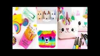 20 Amazing DIY SCHOOL SUPPLIES! DIY BACK TO SCHOOL