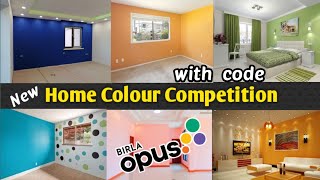 Birla Opus Best Badroom Colour Competition With Code And Name. Interior Premium Colour.#birlaopus