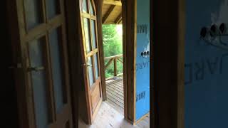 Wooden house project 5   #woodenhouse #timberframe #deck #ahşapev #protips #veranda #shorts #keşfet