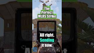 The Perfect MLRS Strike on Rust! #rust #rustshorts #rustclips