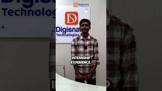 🚀 Internship Experience: Basvaraj Itagi, Bagalkot 🎓| Digisnare® Technologies