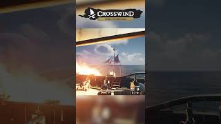Testing naval combat for the Alpha build (WIP)  #crosswind #pirates #gaming #mmo #games #gameplay