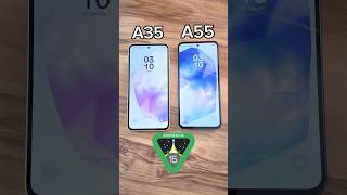 OneUI 7 - Android 15 / Samsung Galaxy A35 vs Samsung Galaxy A55 #shorts #oneui7