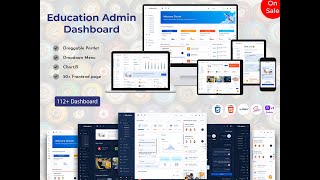 Dashboard UI KIT Bootstrap 5 Admin Web App Template – Eduadmin