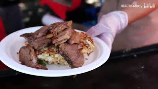 热狗炸鸡煎饼玉米卷饼冰淇淋 纽约   美国街头小吃 哔哩哔哩 24