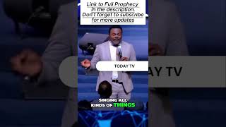 Davido will be President of Nigeria - Pastor John Anosike Prophesies #davido #prophecy