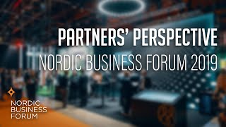Partners' perspective - Nordic Business Forum 2019