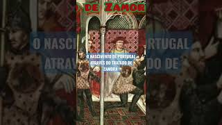 O NASCIMENTO de PORTUGAL através do TRATADO de ZAMORA #historia #historiageral #portugal