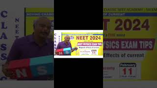 NEET 2024 Physics Exam Tips || Magnetic Effects of Current || Dr.T.Periasamy