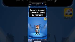 hamster kombat game dev daily combo 20 february hamster kombat game dev daily combo