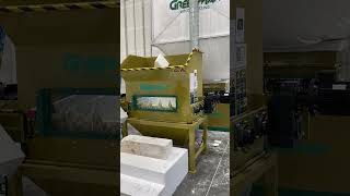 GREENMAX Foam Densifier M-C300 for Styrofoam Recycling  #machine