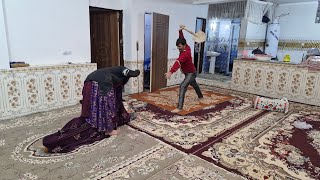 The difference between Hamid's life relationships with his first wife and Hamid's second wife