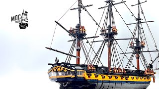 HMS Columbia, British frigate, Speed Build, Godbricks