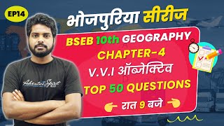 10th Geo Bihar board social science ka objective question| parivahan sanchar avn vyapar objective