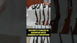 Manipur Arms Recovery Shocker: Security Forces Seize Massive Cache in Hill Districts