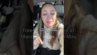 Free coffee today with Australia #freestuff #freecoffee #maccas