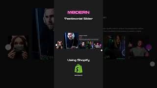 Testimonial Slider Design for Shopify | Build Trust Fast By Zotispark #shopify #trending01
