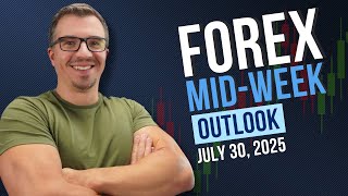 Forex Mid-Week Outlook For DXY, EURUSD, GBPUSD, and XAUUSD (July 30, 2025)
